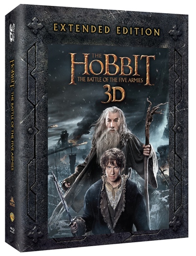 Hobbit The Battle Of The Five Armies Ext Edtn 25mm Rt Sd DVD Loa